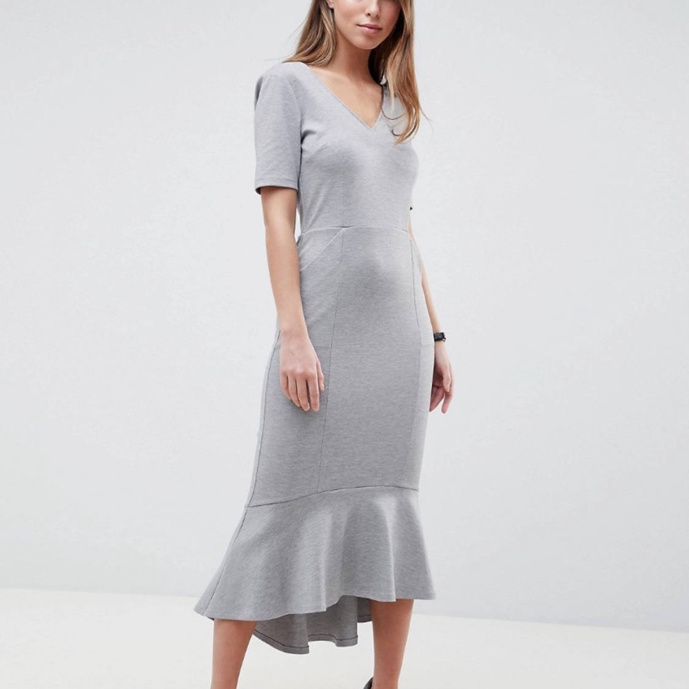 Pep Hem Mid Dress w/ Pockets